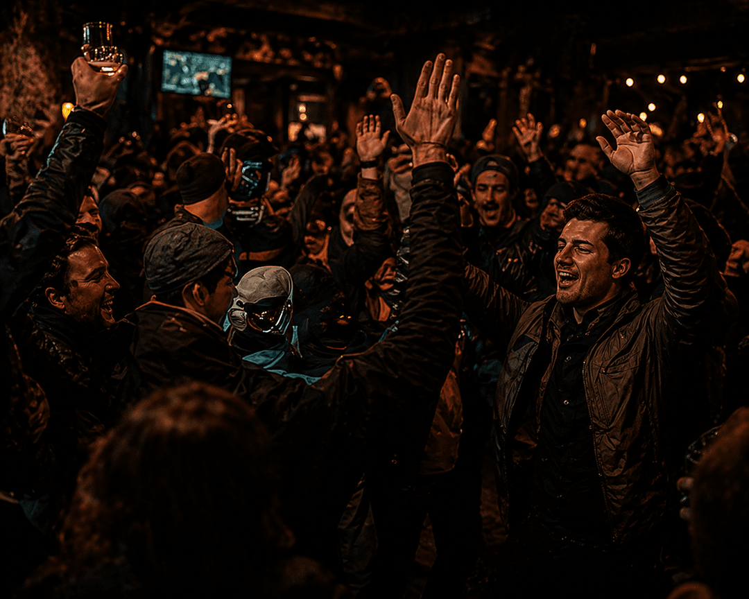 Historic Garibaldi Lift Co crowd